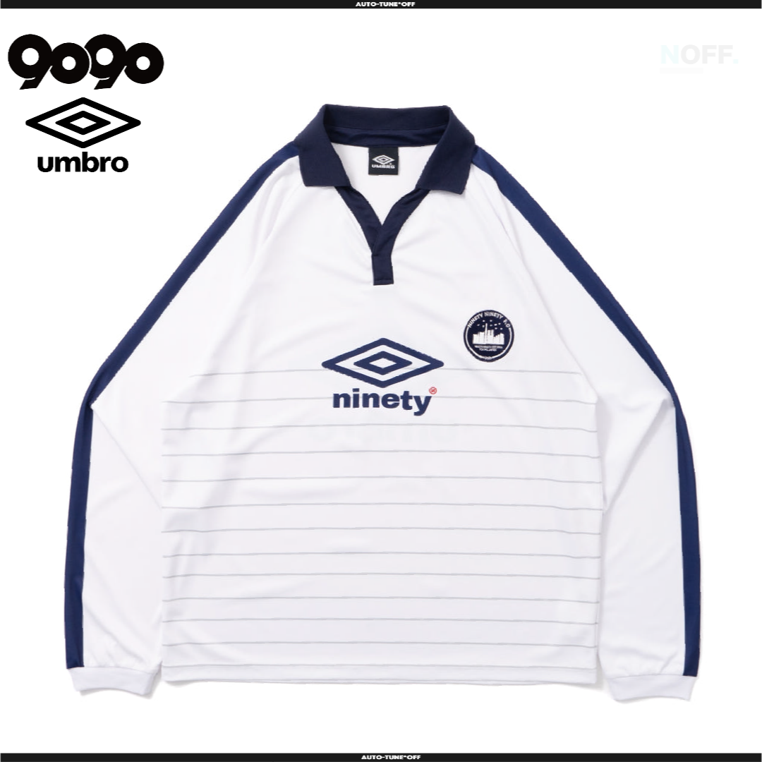 UMBRO(アンブロ)の9090 × umbro Stripe L/S Game Shirt L メンズのトップス(シャツ)の商品写真