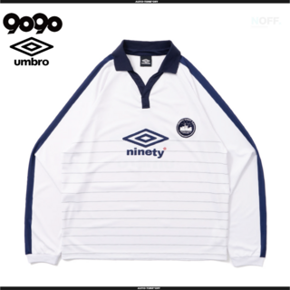 アンブロ(UMBRO)の9090 × umbro Stripe L/S Game Shirt L(シャツ)