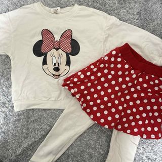 ディズニー(Disney)のメファボリ ミニーちゃん セットアップ(その他)