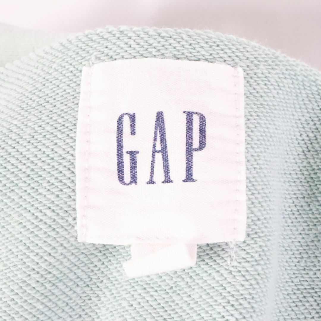 GAP(ギャップ)のGAP　ギャップ　ジップアップパーカー　緑　ミントグリーン　Ⅼ レディースのトップス(パーカー)の商品写真