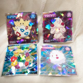 任天堂 - ポケモンウエハースシール4点set