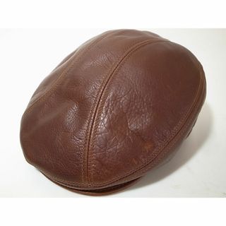 ニューヨークハット(NEW YORK HAT)のUSA製Vintage Leather 1900ビンテージ加工レザー新品L/XL(ハンチング/ベレー帽)