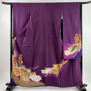 振袖 身丈160cm 裄丈65cm 正絹 秀品 【中古】(着物)