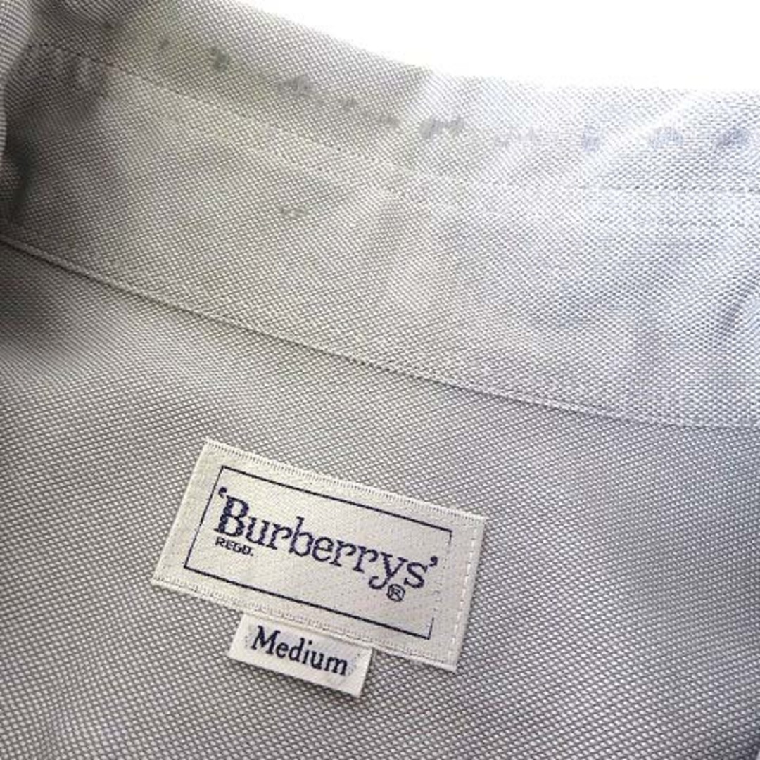 BURBERRY(バーバリー)のバーバリー BURBERRY シャツ ワイシャツ ボタンダウン 長袖 M グレー メンズのトップス(シャツ)の商品写真