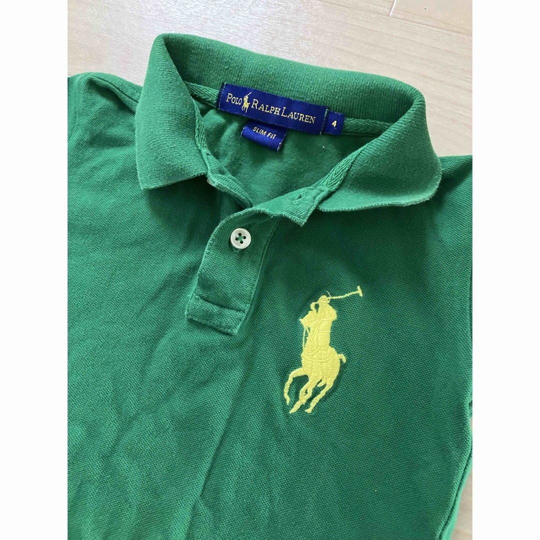 POLO RALPH LAUREN(ポロラルフローレン)のラルフローレン　ポロシャツワンピース　ドロップウエスト　キッズ キッズ/ベビー/マタニティのキッズ服女の子用(90cm~)(ワンピース)の商品写真