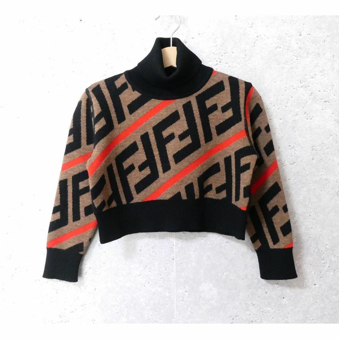 美品 FENDI KIDS ズッカ柄 タートルネック ニット セーター | フリマアプリ ラクマ 美品 FENDI KIDS ズッカ柄 タートルネック ニット セーター | フリマアプリ ラクマ