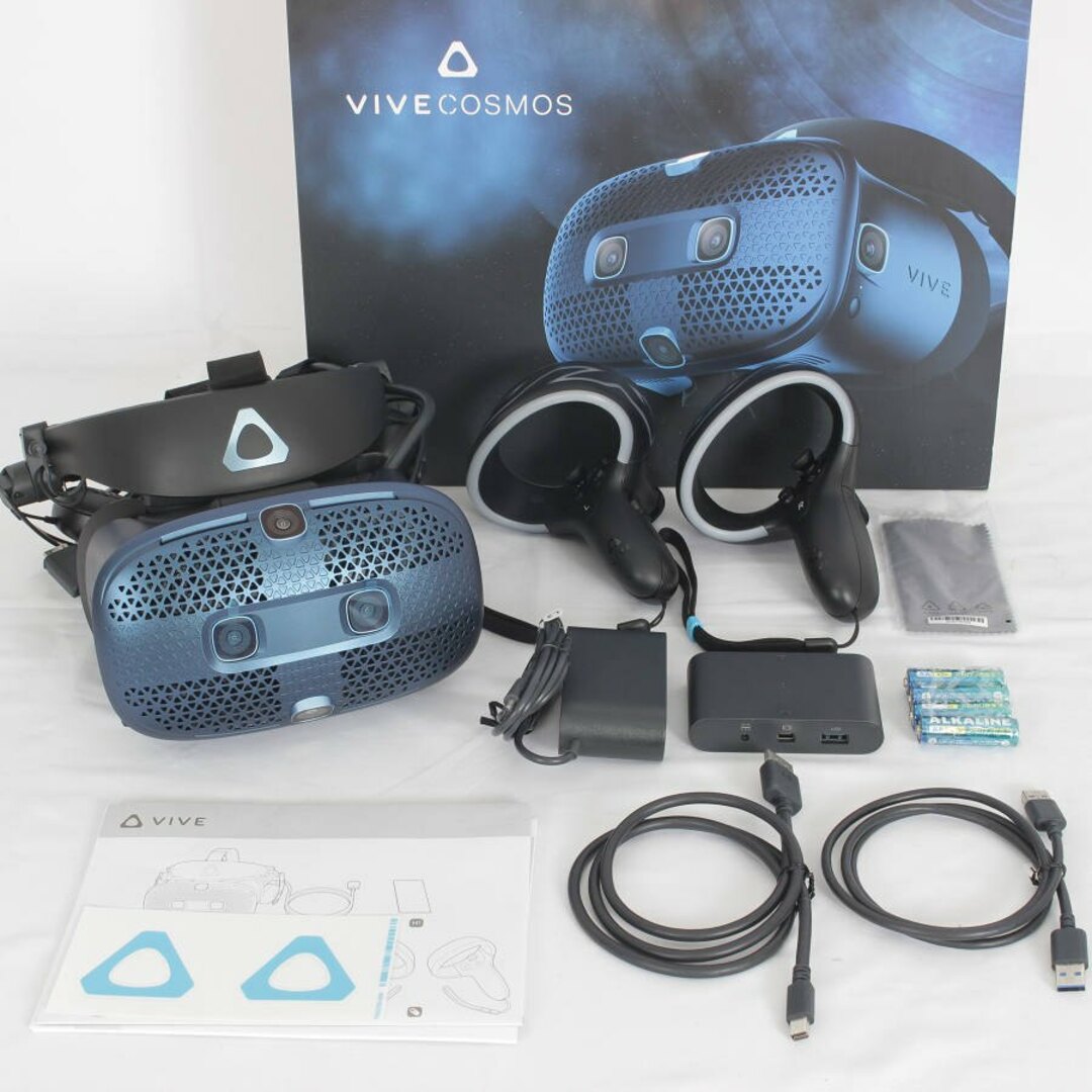 HTC(ハリウッドトレーディングカンパニー)の【美品】HTC VIVE Cosmos 99HARL006-00 VR ヘッドマウントディスプレイ バイブ コスモス 本体 エンタメ/ホビーのゲームソフト/ゲーム機本体(その他)の商品写真