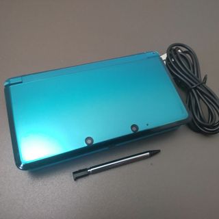 ニンテンドー3DS - 安心の整備済み！◆任天堂3DS 中古本体◆アクアブルー◆30