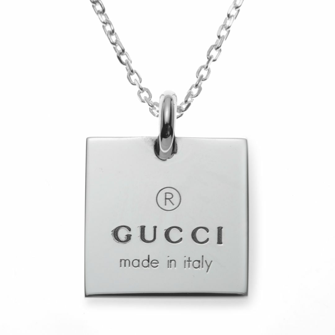 Gucci(グッチ)の未使用 正規品 グッチ ネックレス メンズ レディース シルバー アクセサリー メンズのアクセサリー(ネックレス)の商品写真