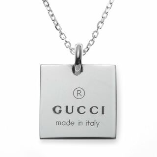 グッチ(Gucci)の未使用 正規品 グッチ ネックレス メンズ レディース シルバー アクセサリー(ネックレス)