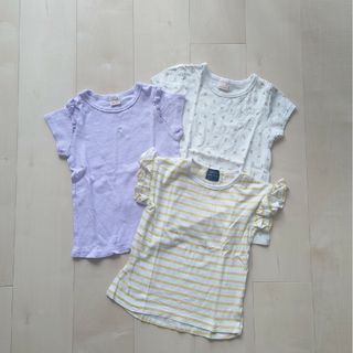 petit main - プティマイン　110cm Tシャツ　3枚セット