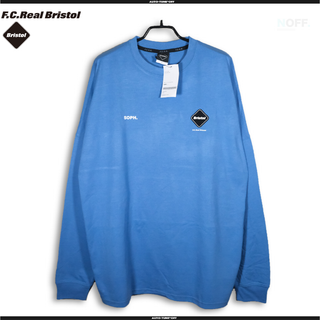 エフシーアールビー(F.C.R.B.)のF.C.R.B. L/S BIG LOGO TEAM BAGGY TEE ブルー(Tシャツ/カットソー(七分/長袖))