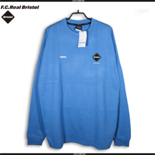 エフシーアールビー(F.C.R.B.)のF.C.R.B. L/S BIG LOGO TEAM BAGGY TEE ブルー(Tシャツ/カットソー(七分/長袖))