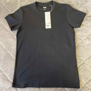 ユニクロ(UNIQLO)のユニクロ　黒　Mサイズ(Tシャツ(半袖/袖なし))