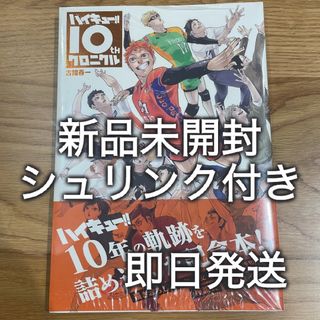 【当日匿名発送】ハイキュー　10thクロニクル(イラスト集/原画集)