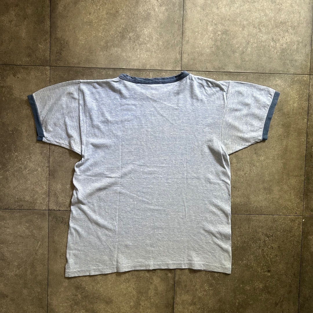Champion - 70s チャンピオン リンガーtシャツ USA製 L 霜降り Champion - 70s チャンピオン リンガーtシャツ USA製 L 霜降り