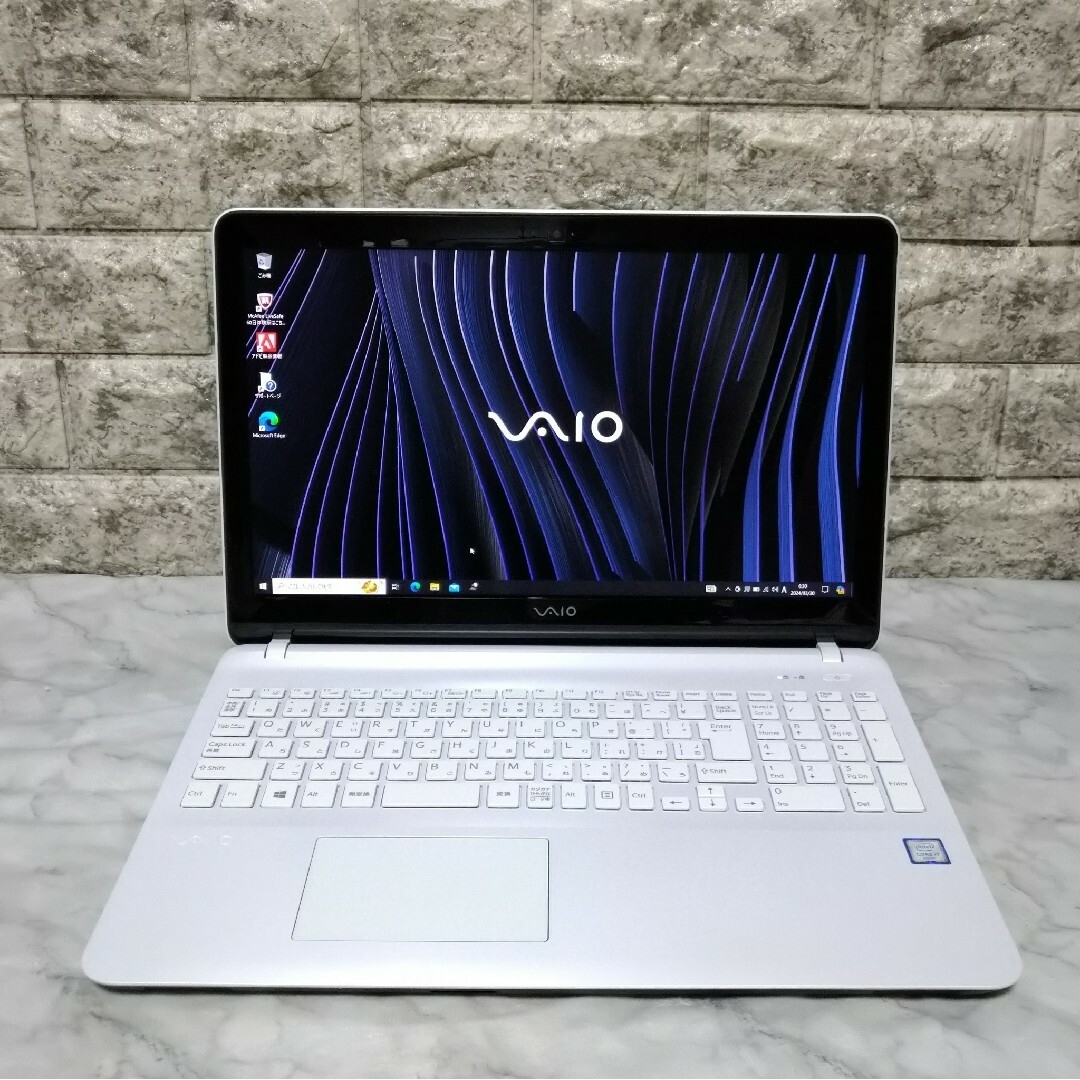 VAIO(バイオ)のVAIO VJS151 高性能Core i7 高速SSD Office 値引不可 スマホ/家電/カメラのPC/タブレット(ノートPC)の商品写真