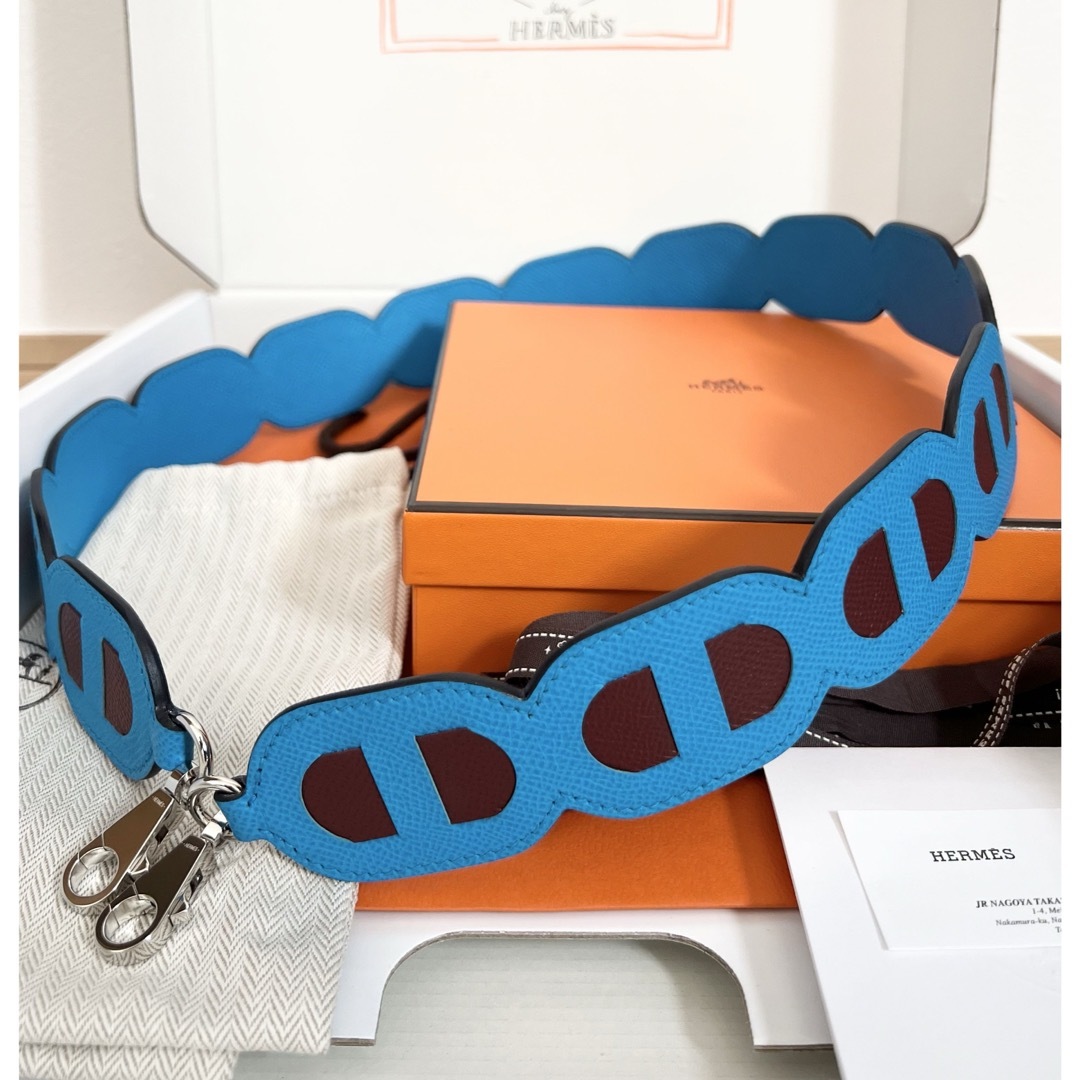 Hermes(エルメス)のHERMES エルメス バンドリエール マイヨン シェーヌダンクル レディースのバッグ(ショルダーバッグ)の商品写真