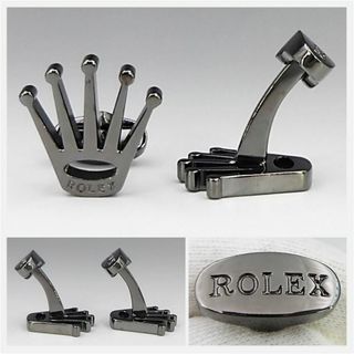 ロレックス(ROLEX)のロレックス カフス カフリンクス B ノベルティ ★ ROLEX 1833-(カフリンクス)