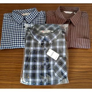 ブリックハウスバイトウキョウシャツ(BRICK HOUSE by Tokyo Shirts)の新品他BRICK HOUSE by 東京シャツ♪ダブルガーゼM七分袖3枚セット(シャツ/ブラウス(長袖/七分))