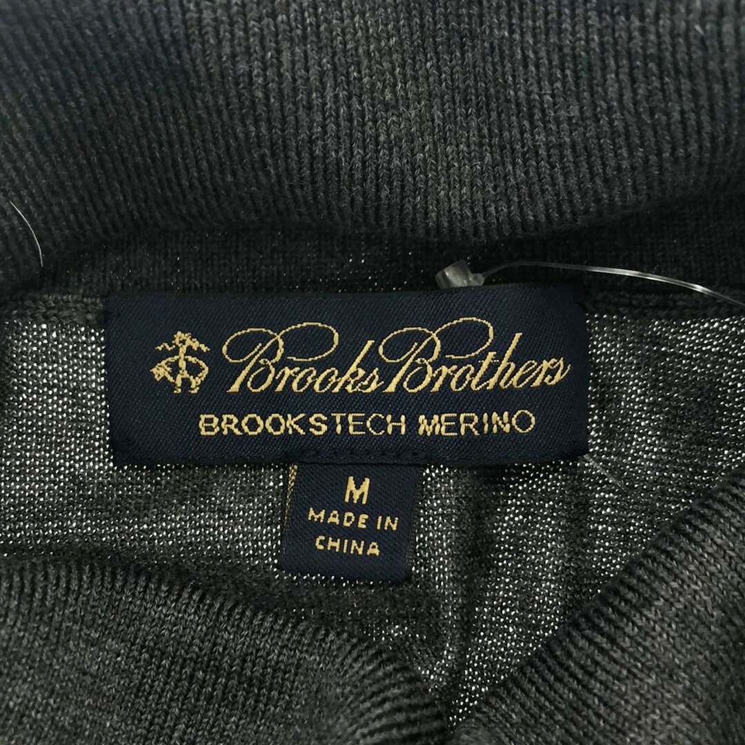 Brooks Brothers(ブルックスブラザース)のBrooks Brothers ブルックス ブラザーズ タートルネックウールニットセーター  グレー系 M メンズのトップス(ニット/セーター)の商品写真