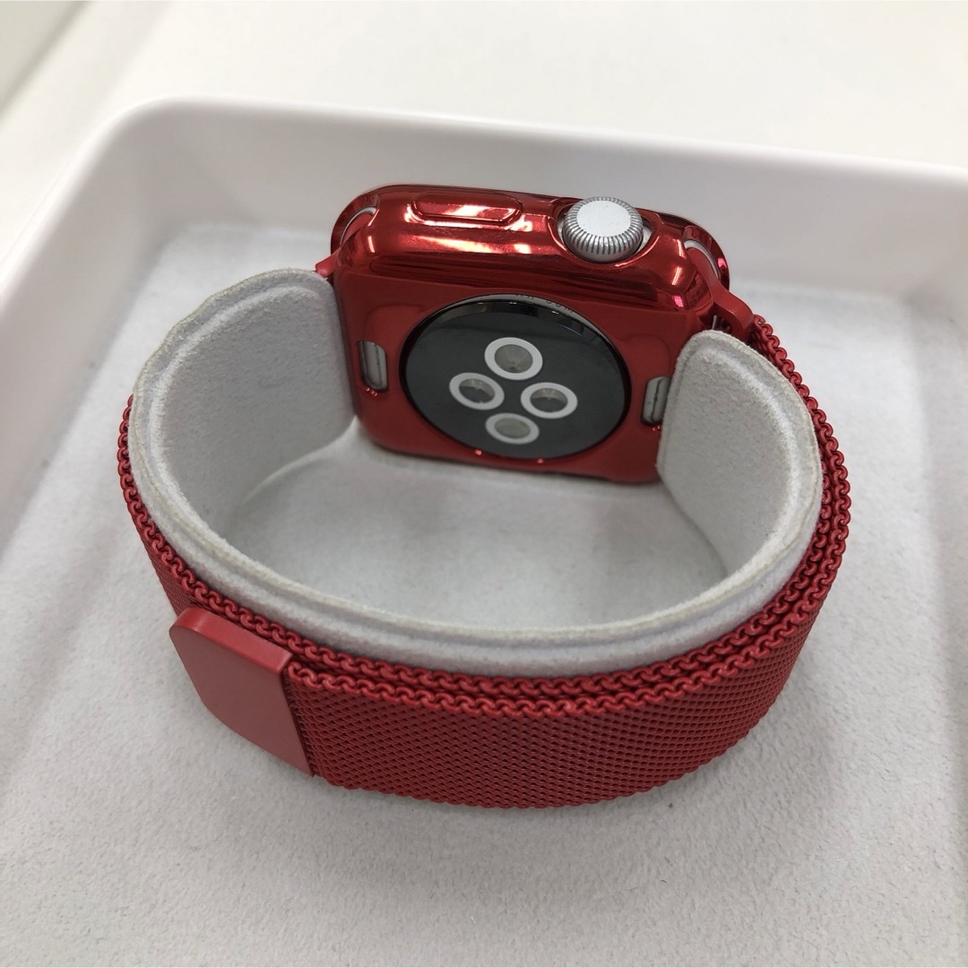 Apple Watch(アップルウォッチ)のスマートウォッチ Apple アップルウォッチ series2/38mm ナイキ スマホ/家電/カメラのスマートフォン/携帯電話(その他)の商品写真