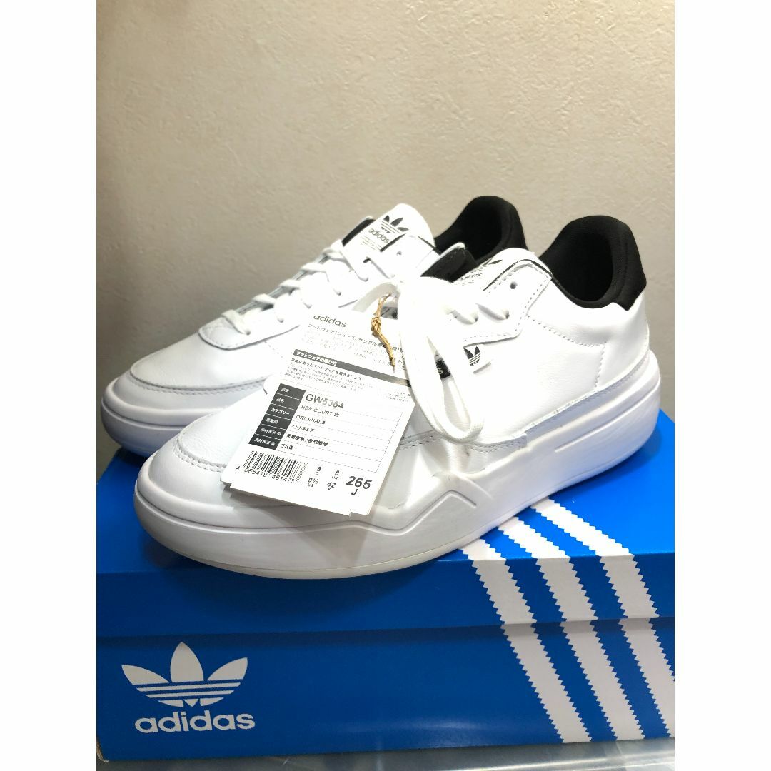 510471● 未使用 adidas HER COURT W スニーカー  レディースの靴/シューズ(スニーカー)の商品写真