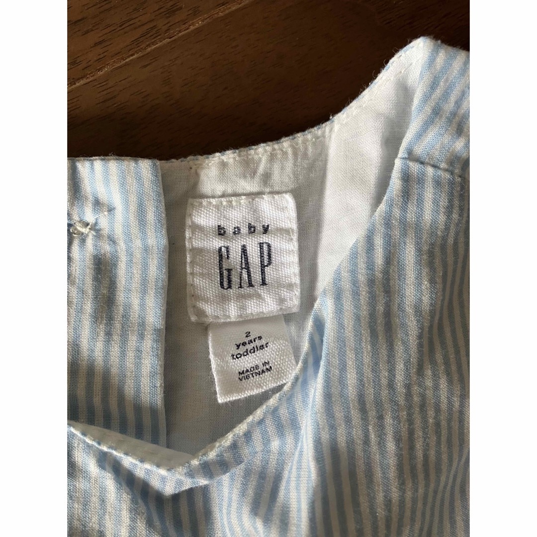 babyGAP(ベビーギャップ)の【95センチ】【baby GAP】ノースリーブワンピース キッズ/ベビー/マタニティのキッズ服女の子用(90cm~)(ワンピース)の商品写真