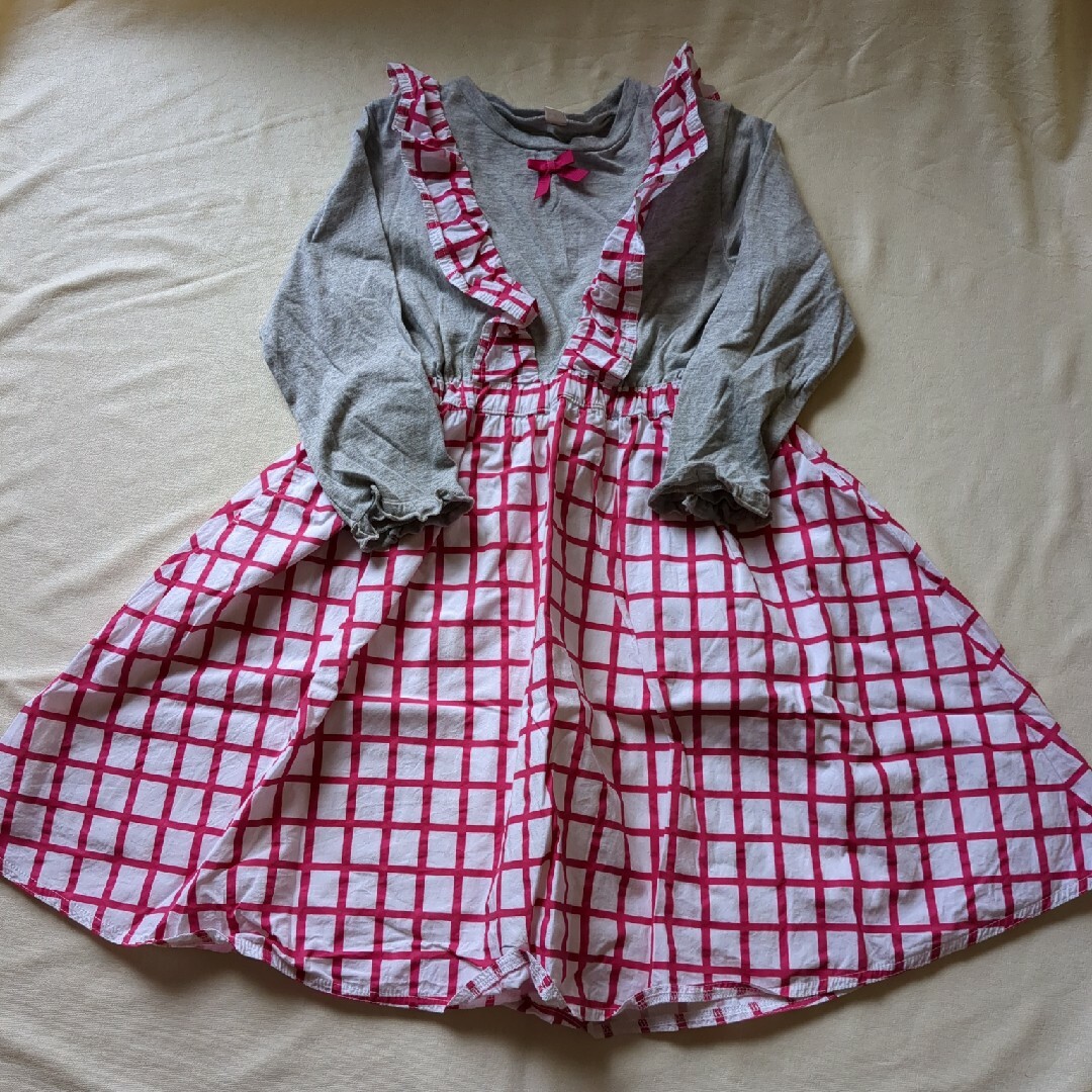 140cm 　apres les cours（アプレ レ クール）　ワ キッズ/ベビー/マタニティのキッズ服女の子用(90cm~)(ワンピース)の商品写真