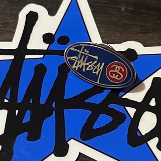 STUSSY Pin-Badge & Sticker『A』ステューシー