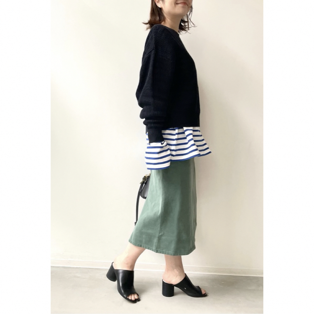 L'Appartement DEUXIEME CLASSE(アパルトモンドゥーズィエムクラス)のL'Appartement【REMI RELIEF】Sweat Skirt レディースのスカート(ロングスカート)の商品写真