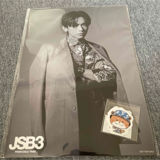 サンダイメジェイソウルブラザーズ(三代目 J Soul Brothers)の三代目 J Soul Brothers A4ポスター ステッカー 2点セット(ミュージシャン)