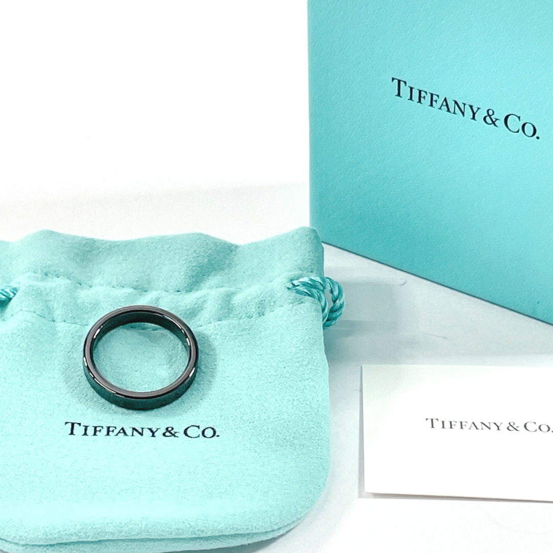 Tiffany & Co.(ティファニー)のティファニー リング・指輪 1837 ナロー   ブラック メンズのアクセサリー(リング(指輪))の商品写真