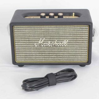 マーシャル(Marshall)の【美品】Marshall KILBURN ブラック ワイヤレススピーカー マーシャル キルバーン 本体(スピーカー)