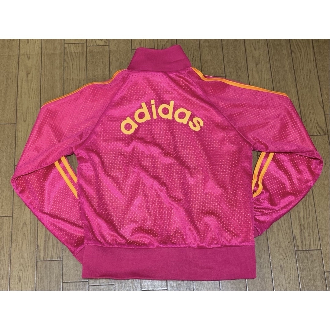 adidas(アディダス)の美品　adidas リバーシブル　メッシュ　トラックジャケット　ジャージ レディースのジャケット/アウター(その他)の商品写真