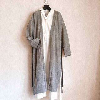 プレインピープル(PLAIN PEOPLE)のPLAIN PEOPLE     ロングカーディガン（未使用品）(カーディガン)