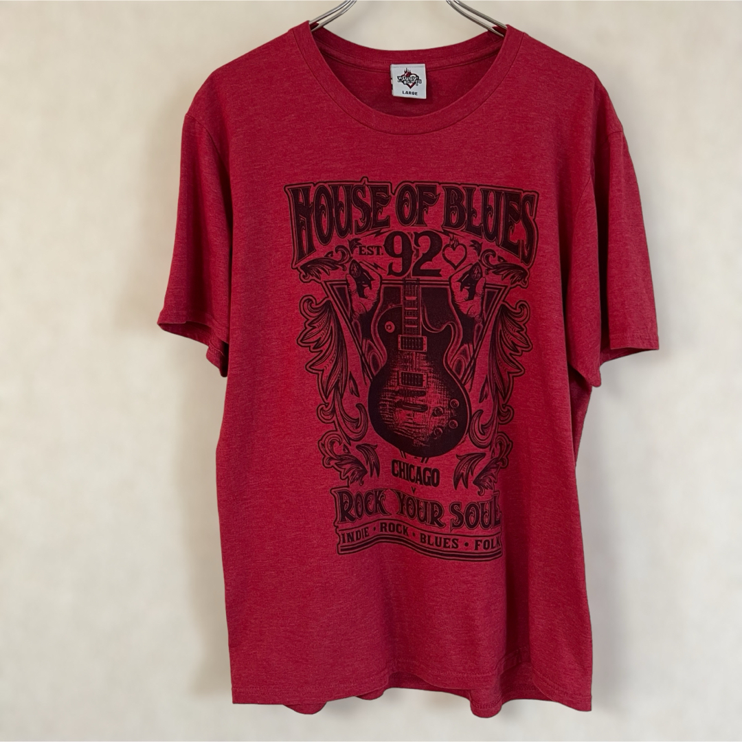 MUSIC TEE(ミュージックティー)のハウス オブ ブルース オフィシャル Tシャツ HOUSE OF BLUES メンズのトップス(Tシャツ/カットソー(半袖/袖なし))の商品写真