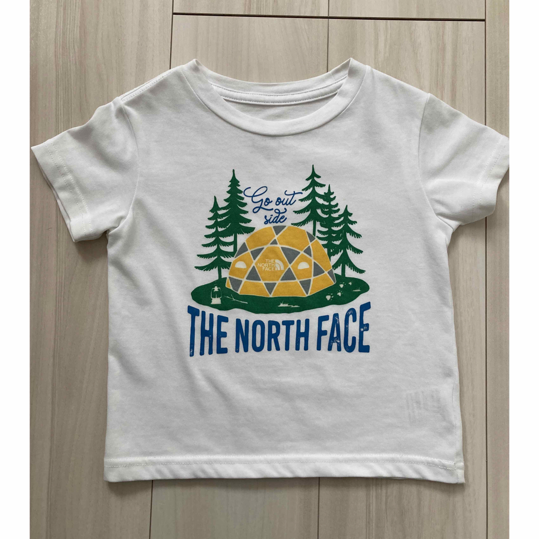 THE NORTH FACE(ザノースフェイス)の半袖Tシャツ　100cm  ノースフェイス キッズ/ベビー/マタニティのキッズ服男の子用(90cm~)(Tシャツ/カットソー)の商品写真