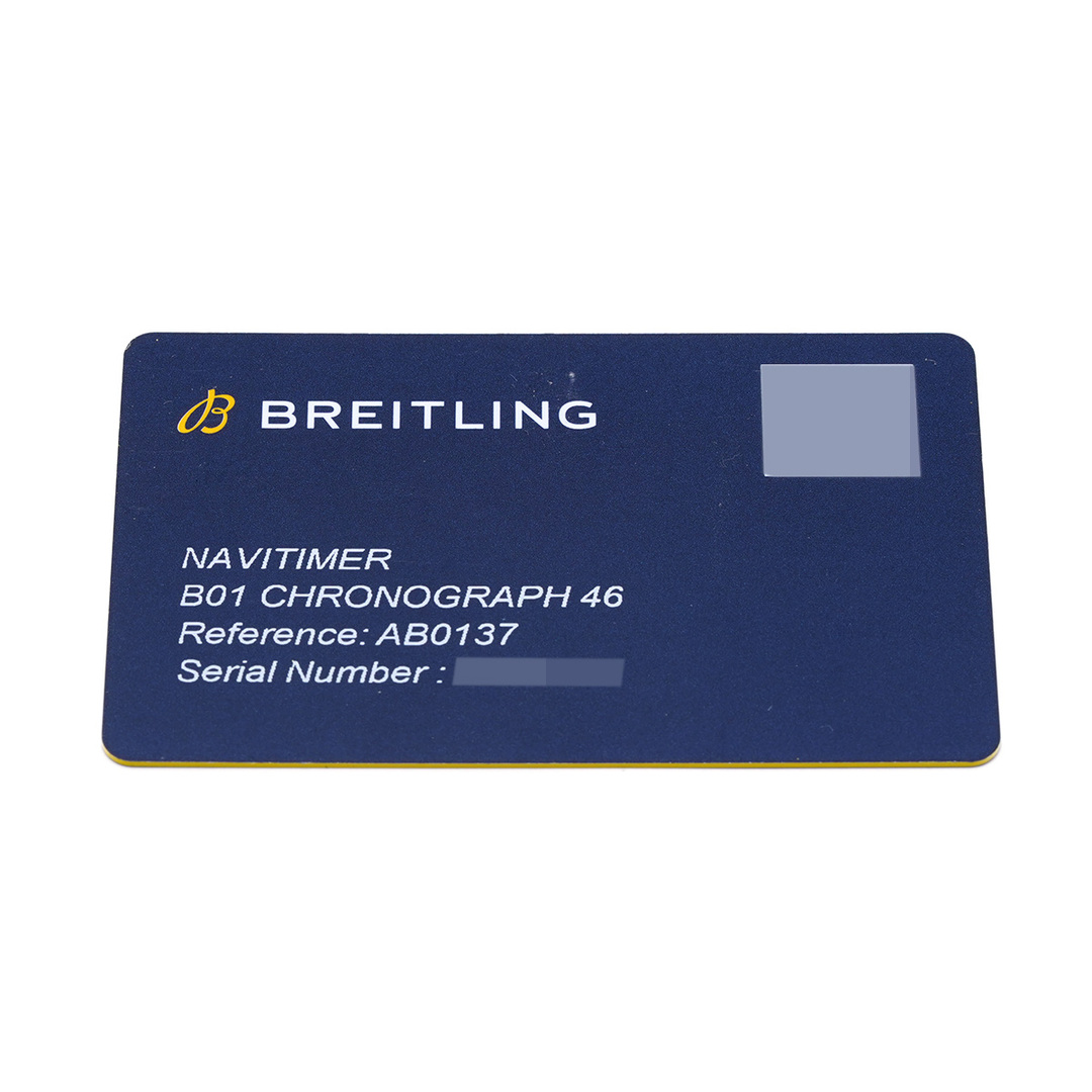 BREITLING(ブライトリング)の中古 ブライトリング BREITLING AB0137211C1A1 ブルー /シルバー メンズ 腕時計 メンズの時計(腕時計(アナログ))の商品写真