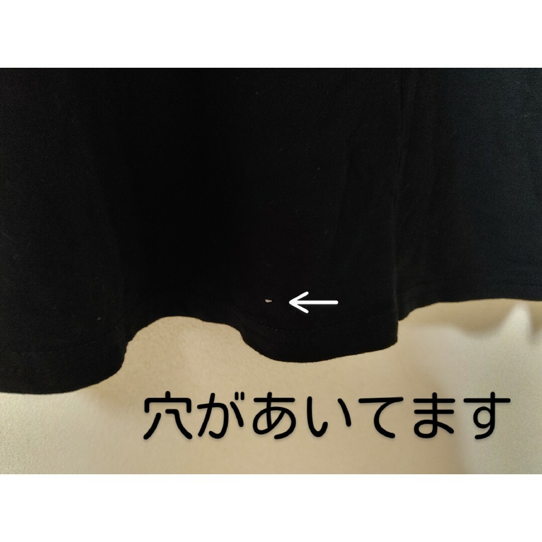 しまむら(シマムラ)のCLOSSHI＊Tシャツ・長袖・サイズＭ＊無地・ブラック系＊トップス・レディース レディースのトップス(Tシャツ(長袖/七分))の商品写真