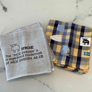 モズ(moz)のmoz ハンカチ2枚セット(タオル/バス用品)