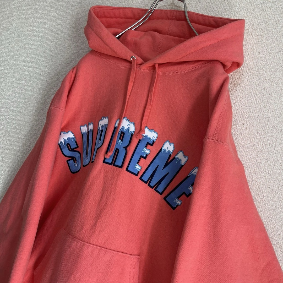Supreme - 大人気 supreme パーカー アーチロゴ カナダ製 良色の Supreme - 大人気 supreme パーカー アーチロゴ カナダ製 良色の