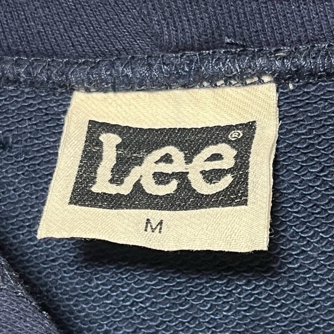 Lee(リー)のLee リー ロングパーカーワンピース でかロゴ ネイビー M レディースのトップス(パーカー)の商品写真