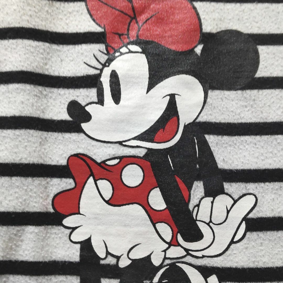 Disney(ディズニー)のディズニー　ミニーマウスのＴシャツ(長袖)　サイズ120　[439] キッズ/ベビー/マタニティのキッズ服女の子用(90cm~)(Tシャツ/カットソー)の商品写真