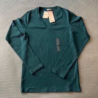 新品UNIQLO エクストラファインコットン(Tシャツ(長袖/七分))