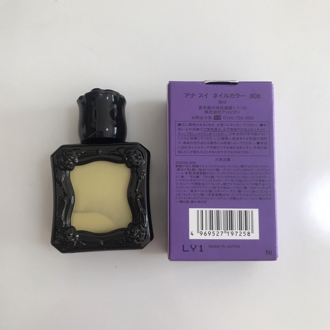 ANNA SUI(アナスイ)の【未使用】ANNA SUI アナスイ ネイルカラー 808 限定色 コスメ/美容のネイル(マニキュア)の商品写真