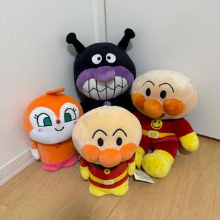 アンパンマン(アンパンマン)のアンパンマン 置物 小物入れ 収納 ぬいぐるみ BIG 抱き人形 ソフト 公式(キャラクターグッズ)