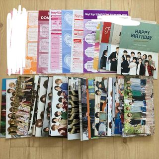 ヘイセイジャンプ(Hey! Say! JUMP)のHey! Say! JUMP 会報 コンサート案内 バースデーカード(アイドルグッズ)