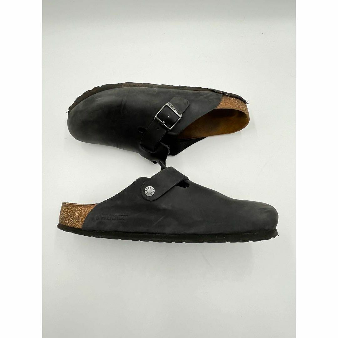 BIRKENSTOCK(ビルケンシュトック)のBIRKENSTOCK クロッグサンダル ボストン レザー 0411 メンズの靴/シューズ(サンダル)の商品写真