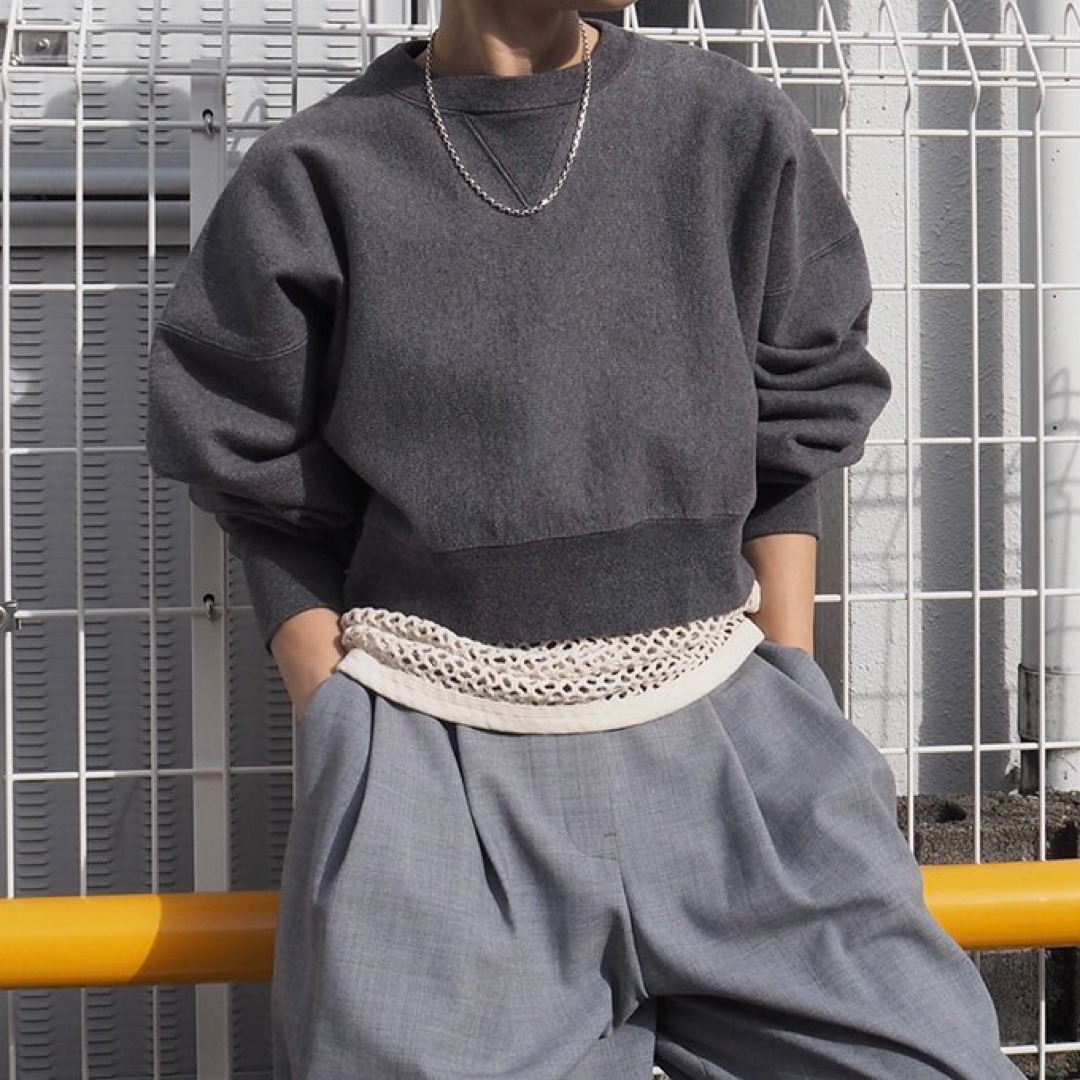 TODAYFUL(トゥデイフル)のタイムセールTODAYFUL☆Cropped Sweat Pullover 新品 レディースのトップス(トレーナー/スウェット)の商品写真